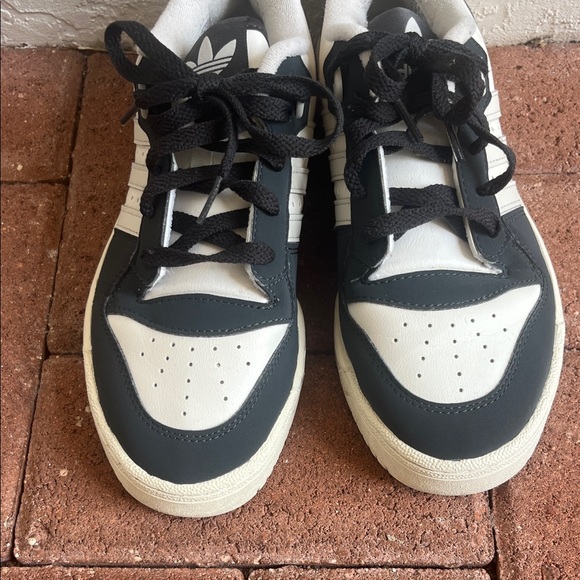 adidas Navy and White Sneakers - Picture 5 of 6